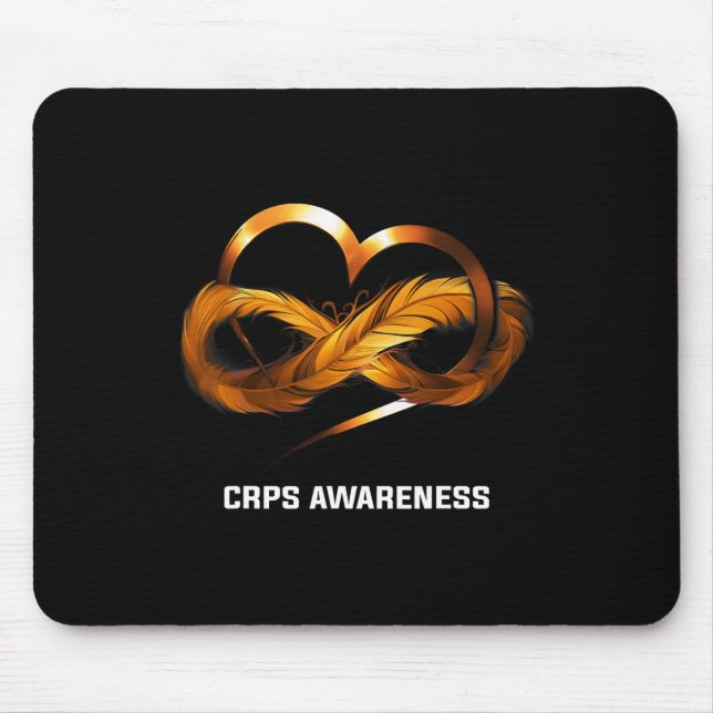 Infinity Heart CRPS Awareness Mousepad (Vorne)