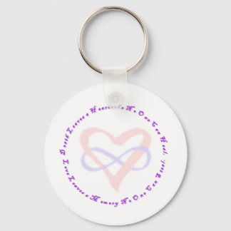 Infinity Heart Keychain Schlüsselanhänger