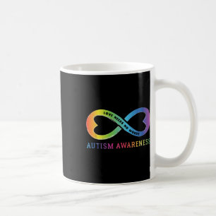 Infinity-Herz Liebe Autismus-Bewusstsein braucht k Kaffeetasse