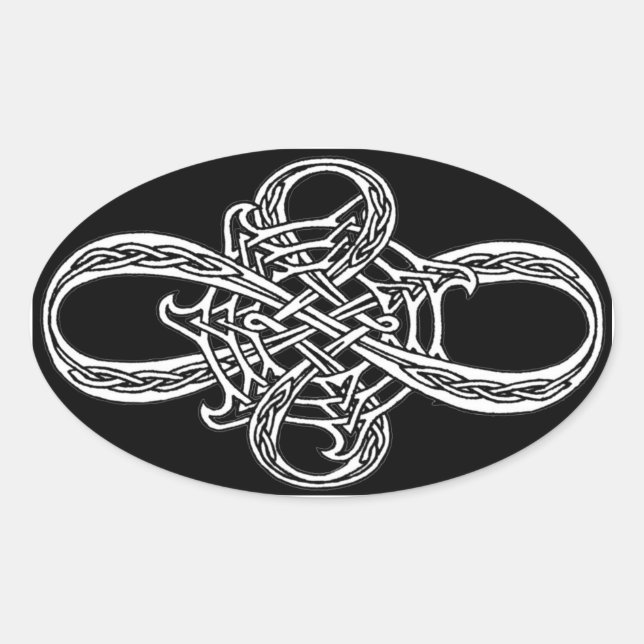 Infinity Knot Sticker (Vorderseite)