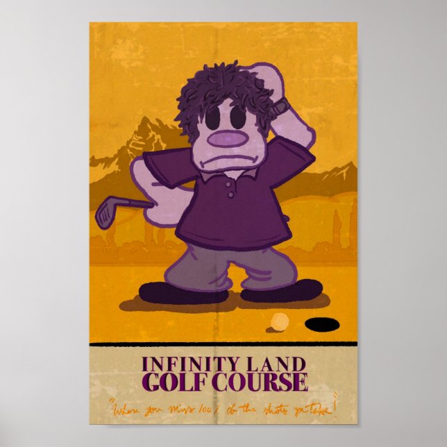 Infinity Land Golf Course Poster (Vorne)