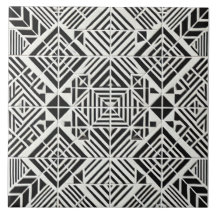 Infinity-Linie, nahtlose geometrische Keramikflies