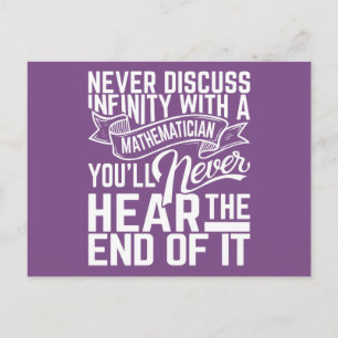 Infinity Math Postkarten