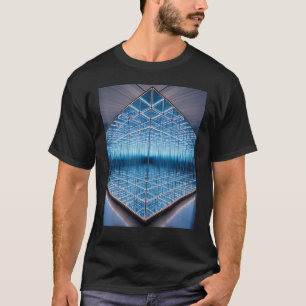 Infinity Mirrors Mesmerizing Art Depth Mirror T-Shirt