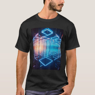 Infinity Mirrors Mesmerizing Art Depth Mirror T-Shirt