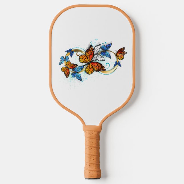 Infinity of Monarch Butterflies Pickleball Schläger (Vorderseite)