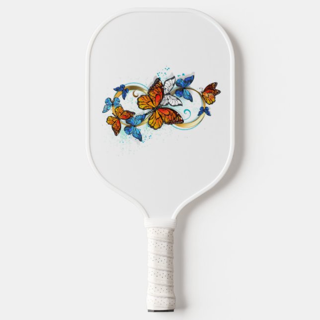 Infinity of Monarch Butterflies Pickleball Schläger (Vorderseite)