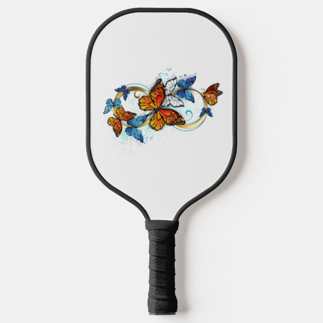 Infinity of Monarch Butterflies Pickleball Schläger (Vorderseite)