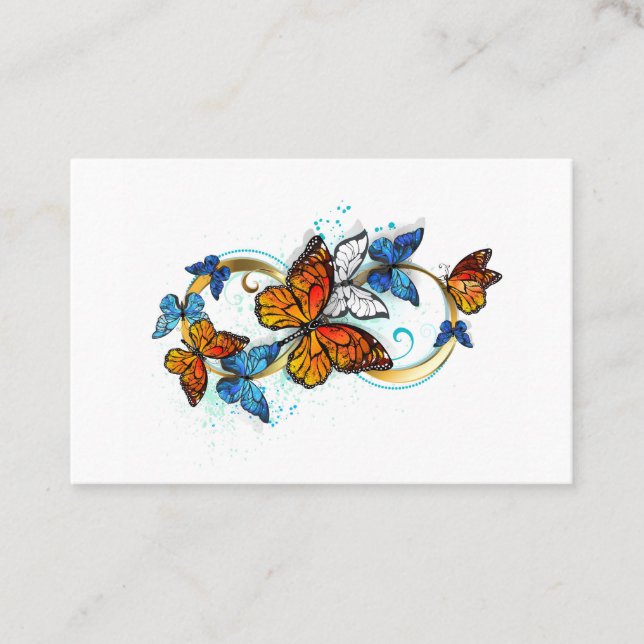 Infinity of Monarch Butterflies Treuekarte (Vorderseite)