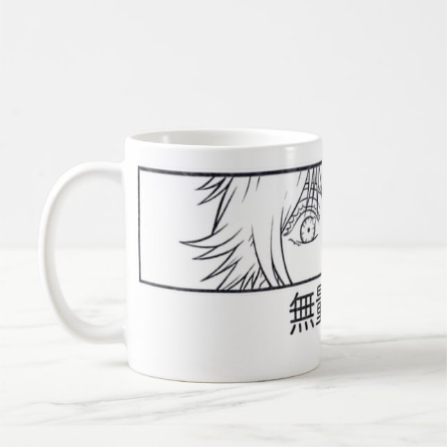 Infinity 👁️Sorcerer Mug – Blue Gaze Anime Coffe️️ Kaffeetasse (Links)