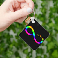 Infinity Symbol Lgbt Gay Pride Rainbow Black