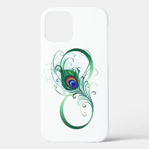Infinity Symbol with Peacock Feather Case-Mate iPhone Hülle