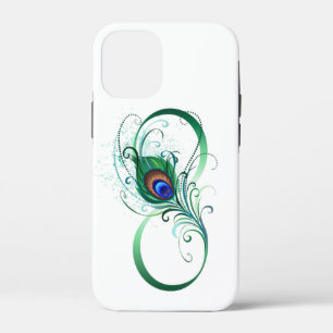 Infinity Symbol with Peacock Feather Case-Mate iPhone Hülle