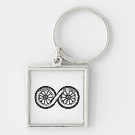 Infinity Two Wheels Freedom Schlüsselanhänger