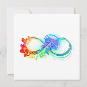 Infinity with Rainbow Jellyfish