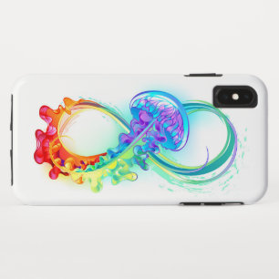 Infinity with Rainbow Jellyfish Case-Mate iPhone Hülle