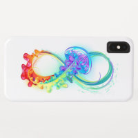 Infinity with Rainbow Jellyfish