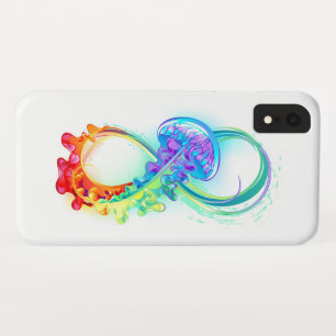 Infinity with Rainbow Jellyfish Case-Mate iPhone Hülle