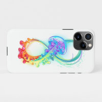 Infinity with Rainbow Jellyfish
