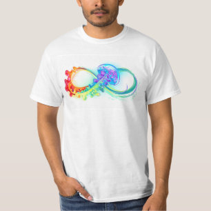 Infinity with Rainbow Jellyfish T-Shirt