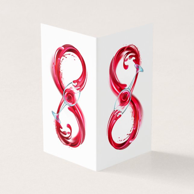 Infinity with Red Wine (Vorderseite)