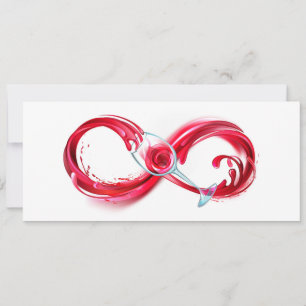 Infinity with Red Wine