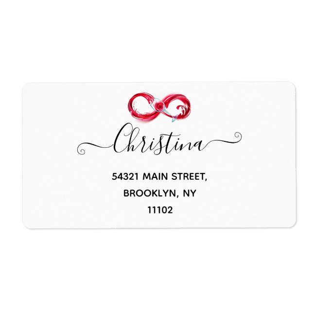 Infinity with Red Wine (Vorne)