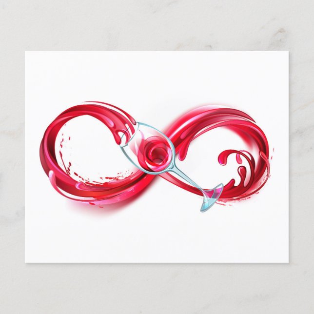 Infinity with Red Wine (Vorderseite)