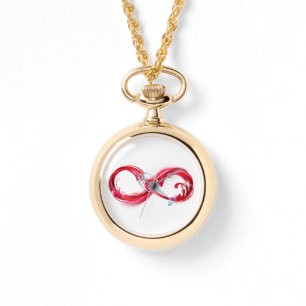 Infinity with Red Wine Armbanduhr