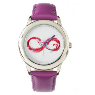 Infinity with Red Wine Armbanduhr