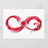 Infinity with Red Wine