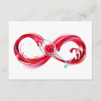 Infinity with Red Wine