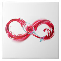 Infinity with Red Wine
