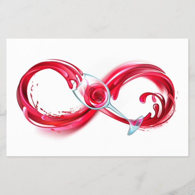 Infinity with Red Wine Flyer (Vorne)