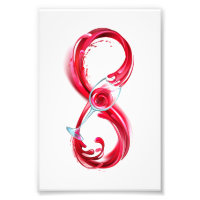 Infinity with Red Wine