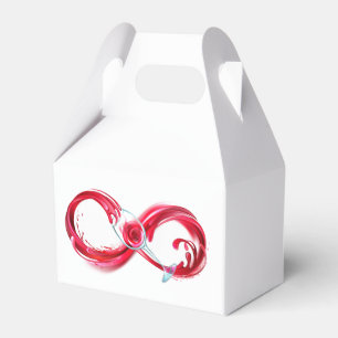 Infinity with Red Wine Geschenkschachtel