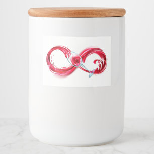 Infinity with Red Wine Lebensmitteletikett