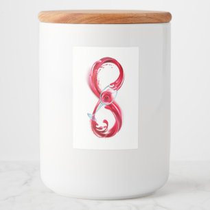 Infinity with Red Wine Lebensmitteletikett