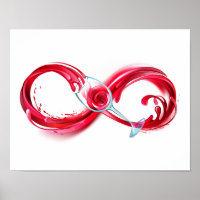 Infinity with Red Wine