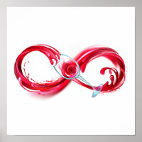 Infinity with Red Wine