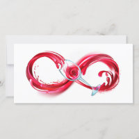 Infinity with Red Wine