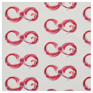 Infinity with Red Wine Stoff