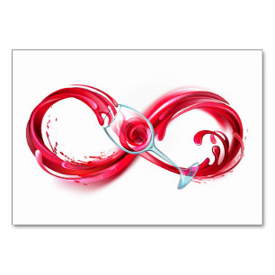 Infinity with Red Wine Tischnummer
