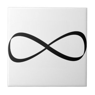 Infinity-Zeichen Fliese