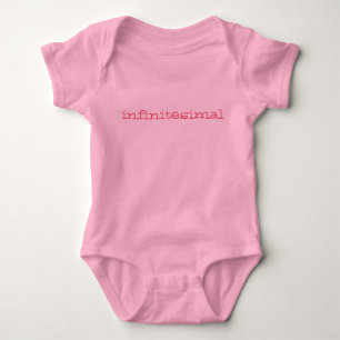 infintesimally kleiner Babyspielanzug - Rosa Baby Strampler