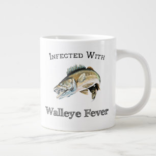 Infiziert mit Walleye Fieber Jumbo-Tasse