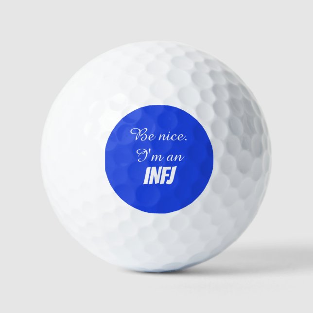 INFJ Golf Balls Golfball (Vorderseite)