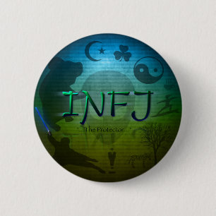 INFJ Knopf Button