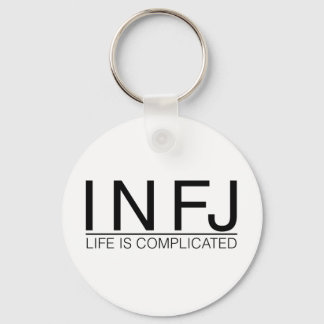 INFJ Life is complicated Schlüsselanhänger