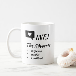 INFJ MBTI Myers-Briggs Typindikator Persönlichkeit Kaffeetasse